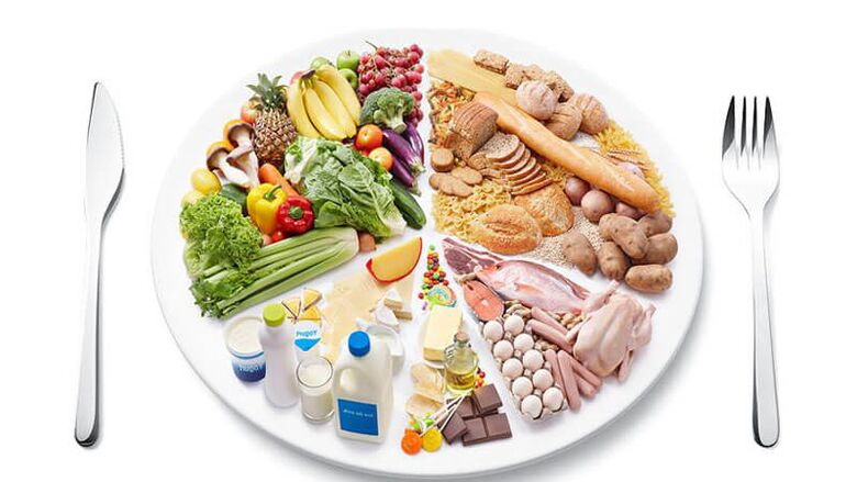 Rozdělení spotřeby potravy u diabetes mellitus 2. typu