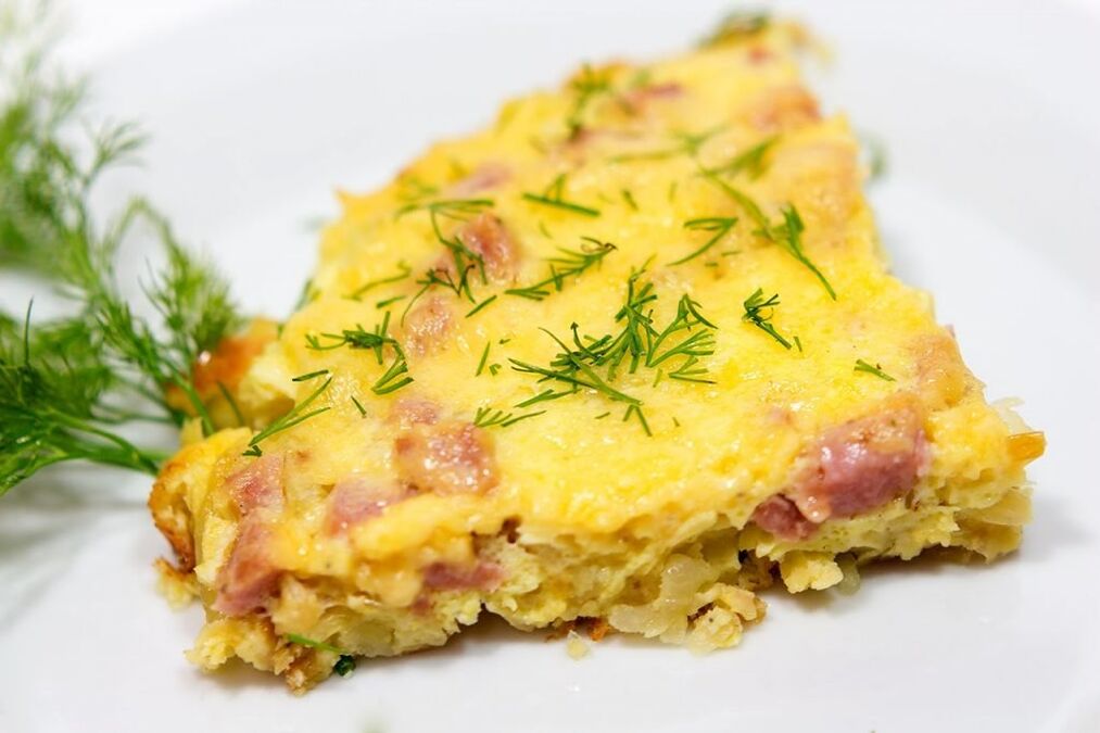Omeletu se šunkou lze zařadit do denní nabídky Dukanovy diety